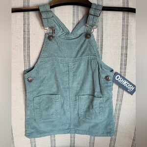 OshKosh B'gosh Kids Corduroy Overalls - Teal